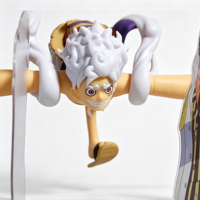 Figurine d'action en PVC FigLife Nika Gear 5 Luffy Vol.5, modèle de jouet anime sous licence officielle, pour emballage d'origine - Vente en gros