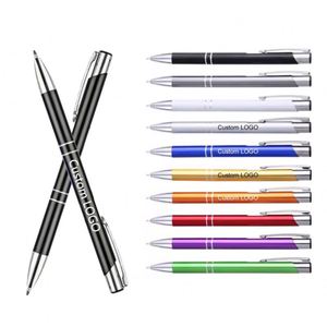 Wsy586 Cheap Advertising Aluminum Ballpoint Custom Logo Metal <b>Pen</b> for Promotion - Product Image 2