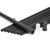 Fûts de queue de billard en fibre de carbone, pré-coniques, avec insert de joint de ferrule à remplissage en mousse pour le billard