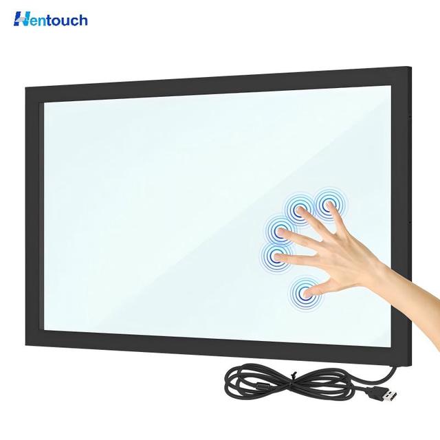 Infrared Interactive Custom Size 21.5" USB Multi-Touch Frame Panel Kit with 20-Point Touch Overlays New