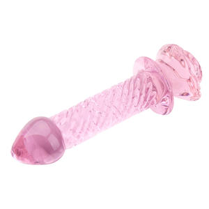 3 TYPE Rose Glass Anal Plug G-Spot Massager <b>Anus</b> Beads <b>Toys</b> For Adults - Product Image 6