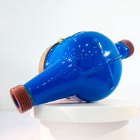 Factory Direct Sale Low Price Iron Brass Water Meter Multi-jet 1/2" for Residences and Malls Water Meter