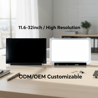 Maßgefertigte Größe 11,6/13,3/14/15,6/18,5/21,5/23,8/27/32 Zoll Hochhelligkeits-600-1000 Nits TFT-Panel Touchscreen-Monitor LCD-Display