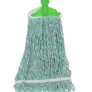 Candy Striped Performance Mop Traditional Plastic Socket Blue Yarn Multi-Colored Kentucky Style - Product Image 4