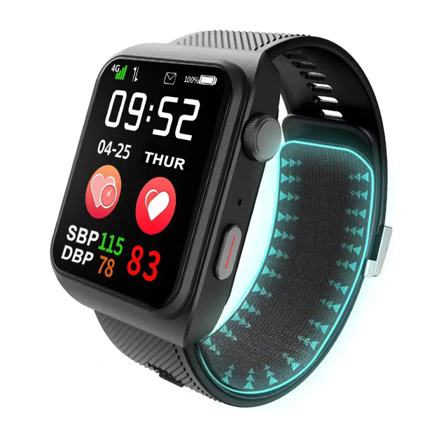 Smart Watch 4G True Blood Pressure of Air Pump (Piezoelectric Pump, Oscilloscope Method) Relojes Smartwatch With Health Monitor