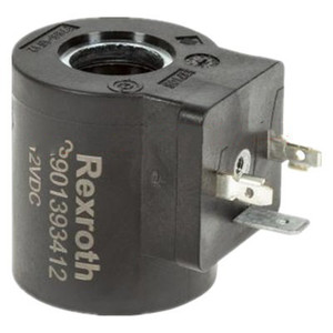 Nouveau solénoïde hydraulique en acier inoxydable 12VDC R901393412 avec bobine 24V à branchement XLF R901393577 - Product Image 3