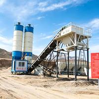 Estación de Mezcla de Concreto y Suelo Estabilizado Eléctrica de Diseño Modular de Fácil Instalación, Mezcladora JS, Bomba de Motor, Máquina Dosificadora PLD