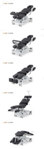 COINFYCARE CE/ISO EL07 Equipo de fisioterapia de fabricación superior garantizado Mesa quiropráctica para uso hospitalario - Product Image 4