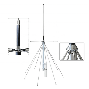 เสาอากาศ Harvest Wireless Fiberglass Diamonds D3000 แบบสแกน 25-3000mhz รุ่น Discone สำหรับสถานีฐาน Hf - Product Image 2