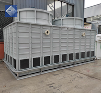 Tour de refroidissement à économie d'énergie avec ventilateurs, tour de refroidissement à eau, tour de refroidissement à air, garantie de 3 ans