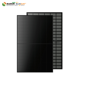 Paneles <span class=keywords><strong>Solares</strong></span> Bluesun de 480W con el <span class=keywords><strong>Mejor</strong></span> Diseño, Bifaciales, Negros, Tipo N, con Contacto Trasero, para Instalación en Viviendas - Product Image 2