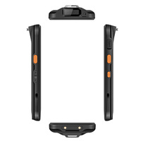 Lecteur de codes-barres 2D robuste portable, écran tactile IPS HD 5 pouces, étanche IP67, zone industrielle Atex II, 4G Android 12, scanner PDA