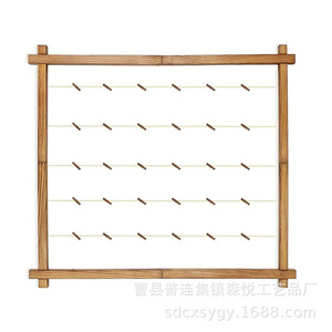 Wooden Photo <b>Display</b> Rack Rectangle <b>Wall</b> Mounted For Living Room Christmas Decoration Artwork <b>Display</b> Board - Product Image 5