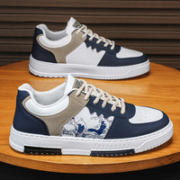 Nouvelles chaussures décontractées d'hiver pour hommes, respirantes et tendance, avec empeigne en mesh et semelle en caoutchouc, à lacets, pour la marche/sneakers.