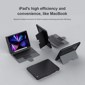 เคสหนัง <span class=keywords><strong>NILLKIN</strong></span> แบบพลิกเปิด-ปิดอัตโนมัติ สำหรับ <span class=keywords><strong>iPad</strong></span> 10 10.9 นิ้ว 2022 <span class=keywords><strong>Air</strong></span> <span class=keywords><strong>4</strong></span> 5 11 <span class=keywords><strong>Air</strong></span> 13 2025 Pro 11 Pro 13 2024 - Product Image 6