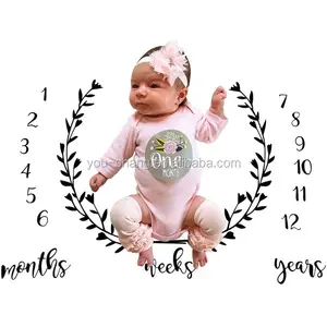 Year Milestone Monthly Stickers Photo Sharing Baby Belly Stickers 1-12 Months Newborn Baby Shower Gift Scrapbook Photo