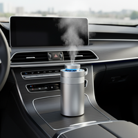 Diffuseur d'arômes électrique portable de luxe pour voiture, sans eau, rechargeable, en alliage d'aluminium, machine à parfum intelligente 20 ml, garantie 1 an, pour le bureau