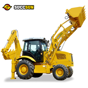 새로운 4x4 디젤 CE Epa 엔진 대형 레트로 굴삭기 농장 트랙터 백호 굴삭기 미니 로더 백호 - Product Image 2