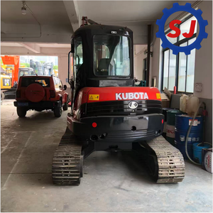 Excavatrice d'occasion Kubota U55-4 d'origine japonaise de 5 tonnes en vente, faible nombre d'heures de travail, mini-pelleuse d'occasion Kubota U55-4 à vendre - Product Image 3