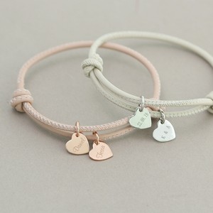 Pulsera Ajustable de Acero Inoxidable con Corazón Multicolor - Product Image 5