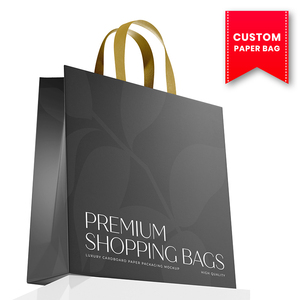 Bolsa de Compras Personalizada con Juego de Cajas, Impresión Offset en Papel de Arte, Asas Planas, Estilo de Lujo, Embalaje OEM ODM - Product Image 5