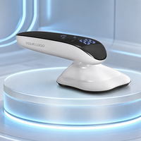 Masseur amincissant portatif sans fil rechargeable avec logo personnalisé, machine de raclage Gua Sha et ventouses pour la perte de poids (vente en gros)
