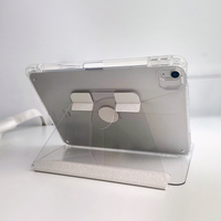 Étui transparent avec support pour tablette Huawei Matepad 11.5 11.5s SE 11 pouces 2024 2025, coque antichoc rigide avec béquille