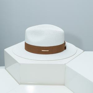 Nouveau chapeau en papier imprimé sérigraphié pour <span class=keywords><strong>femme</strong></span>, style français réglable, idéal pour le printemps et les voyages estivaux - Product Image 4