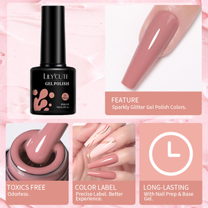 <span class=keywords><strong>LILYCUTE</strong></span> Gel de Color para Uñas Sólido No Tóxico de 7 ml, Crea Tu Propia Marca, Gel UV de Resina de Larga Duración para Salón de Uñas - Product Image 3
