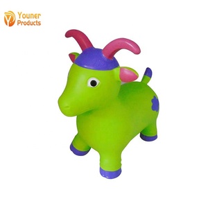 BSCI Nhà Máy Trực Tiếp Nhảy Động Vật Đồ Chơi Phễu Dê <span class=keywords><strong>Bouncer</strong></span> Động Vật Đồ Chơi Cho Trẻ Em - Product Image 4