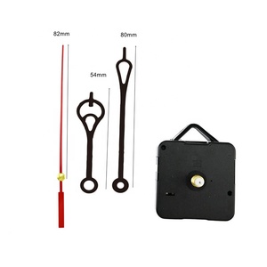 Mécanisme d'<span class=keywords><strong>horloge</strong></span> de qualité supérieure <span class=keywords><strong>6168</strong></span> 12 14 15mm 18mm avec aiguilles de 8cm 80mm noires pour la fabrication d'horloges murales - Product Image 4