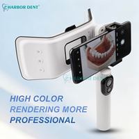 Kit de flash double pour photographie dentaire à bon prix, luminosité réglable, photographie intra-orale, lumière dentaire mobile avec Bluetooth
