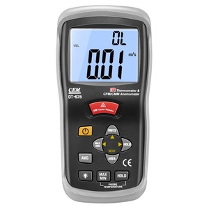 เครื่องวัดอุณหภูมิและความชื้นแบบดิจิตอล CEM DT-625 พร้อมการวัดจุดน้ำค้างและจุดอุณหภูมิหลอดวัดความร้อน สำหรับสำนักงาน ห้องปฏิบัติการ และโรงเรือนเพาะปลูก - Product Image 1