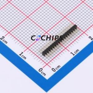 PZ1.0-UP1D-18A Pin Header P=1mm Connector ( Pin Structure: 1x18P )( Pitch: 1mm )( Round Pin / Square Pin: Pin Header ) - Product Image 2