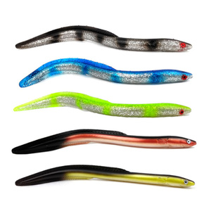 TOPLURE-señuelo de pesca de <span class=keywords><strong>Anguila</strong></span>, cebo suave vivo para <span class=keywords><strong>agua</strong></span> de mar y <span class=keywords><strong>agua</strong></span> <span class=keywords><strong>dulce</strong></span>, lubina y Lucio, Artificial, 30cm, 58g - Product Image 2