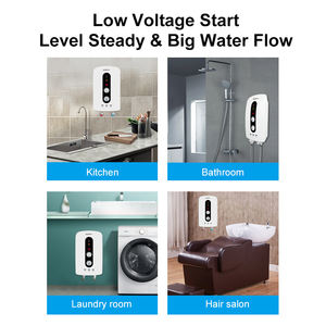 Chauffe-eau électrique sans réservoir avec pompe à pression, chauffe-eau électrique sans réservoir à fort débit, Malaisie, Philippines - Product Image 2