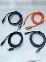 Kabel Data Micro USB Android V8 Best Seller XF-632M 120W 5A Pengisian Cepat 1.2M Selubung Nilon Ponsel Komputer Tablet Murni