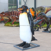 Estatua de Pingüino Robótica Animatrónica de Tamaño Real a Prueba de Agua para Parque Marino, Mundo Oceánico, Mundo Submarino, en Venta