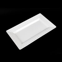 Assiettes en mélamine écologiques pour fruits, riz, steak, cuisine, collations, desserts, compatibles lave-vaisselle, qualité alimentaire