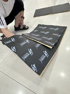 Tapis <span class=keywords><strong>insonorisant</strong></span> 3 en 1 pour voiture, caoutchouc butyle, feuille d'aluminium, mousse multicouche, réduction du bruit audio, isolation thermique pour <span class=keywords><strong>automobile</strong></span> - Product Image 5