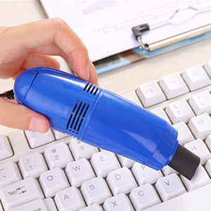 Aspiradora para limpieza de polvo de teclados y ordenadores, herramienta de limpieza de escritorio USB para ordenadores y teléfonos móviles, portátil - Product Image 1