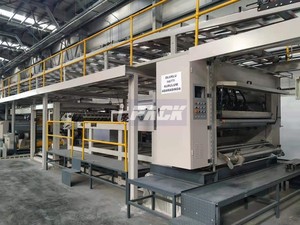2 ply sóng các tông giấy <span class=keywords><strong>Board</strong></span> máy làm nhà máy 2 ply SLITTER scorer Cutter <span class=keywords><strong>Stacker</strong></span> trong dòng - Product Image 6