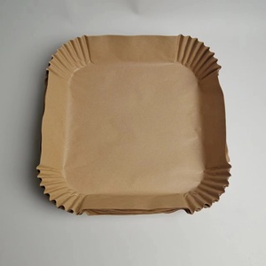 8 Inch 100pcs 125pcs Disposable Air Fryer <strong>Liner</strong> Square Oil-proof Parchment Paper <strong>Liners</strong> Water-proof <strong>Airfryer</strong> Baking Paper - Product Image 5