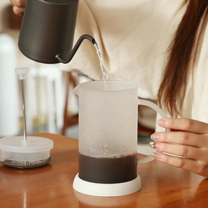 Colorido prensa francesa doble <span class=keywords><strong>vaso</strong></span> 1000ml portátil francés prensa café - Product Image 6