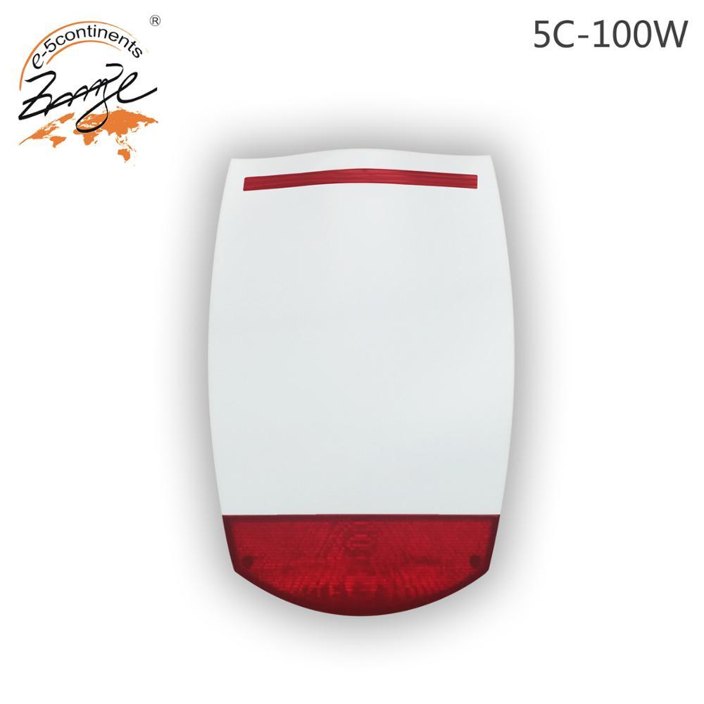 Durable App Alarm System with Siren Strobe Sounder ABS Material Easy Installation for Home Security and Fire Safety · image 1