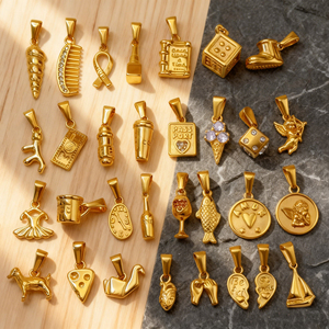 Personalizado a prueba de agua pequeño queso colgante joyería suministros Mini pastel encantos para Diy collar pulsera encanto regalos al por mayor - Product Image 5