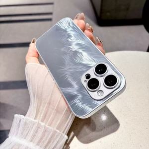 Coque antichoc pour iPhone 17 et 16 Pro, compatible printemps-été, finition métallique soyeuse AG, IMD à trous fins, modèle populaire 15 - Product Image 5