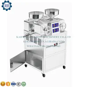 Máquina De Processamento De Girassol Extração De óleo Hot Cold Press Amendoim Gergelim Comestível Double Head Mini Oil Press Machine