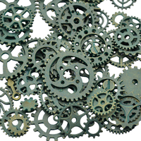 Nouveaux produits populaires Engrenages Steampunk multicolores Steampunk Gear Bijoux Charmes Gear Steampunk