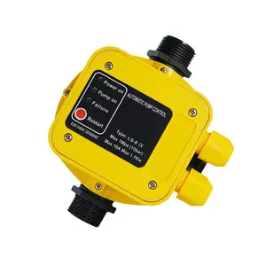 Kontrol tekanan pompa otomatis dapat diatur dengan pengukur tekanan untuk pompa air